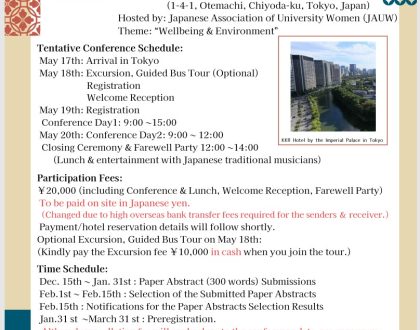 University Women of Asia (UWAsia)  The 11 Triennial Conference